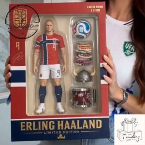 Erling Haaland 2026 FIFA World Cup Norway Action Figure Collectible 5 Erling Haaland 2026 FIFA World Cup Norway Action Figure Collectible