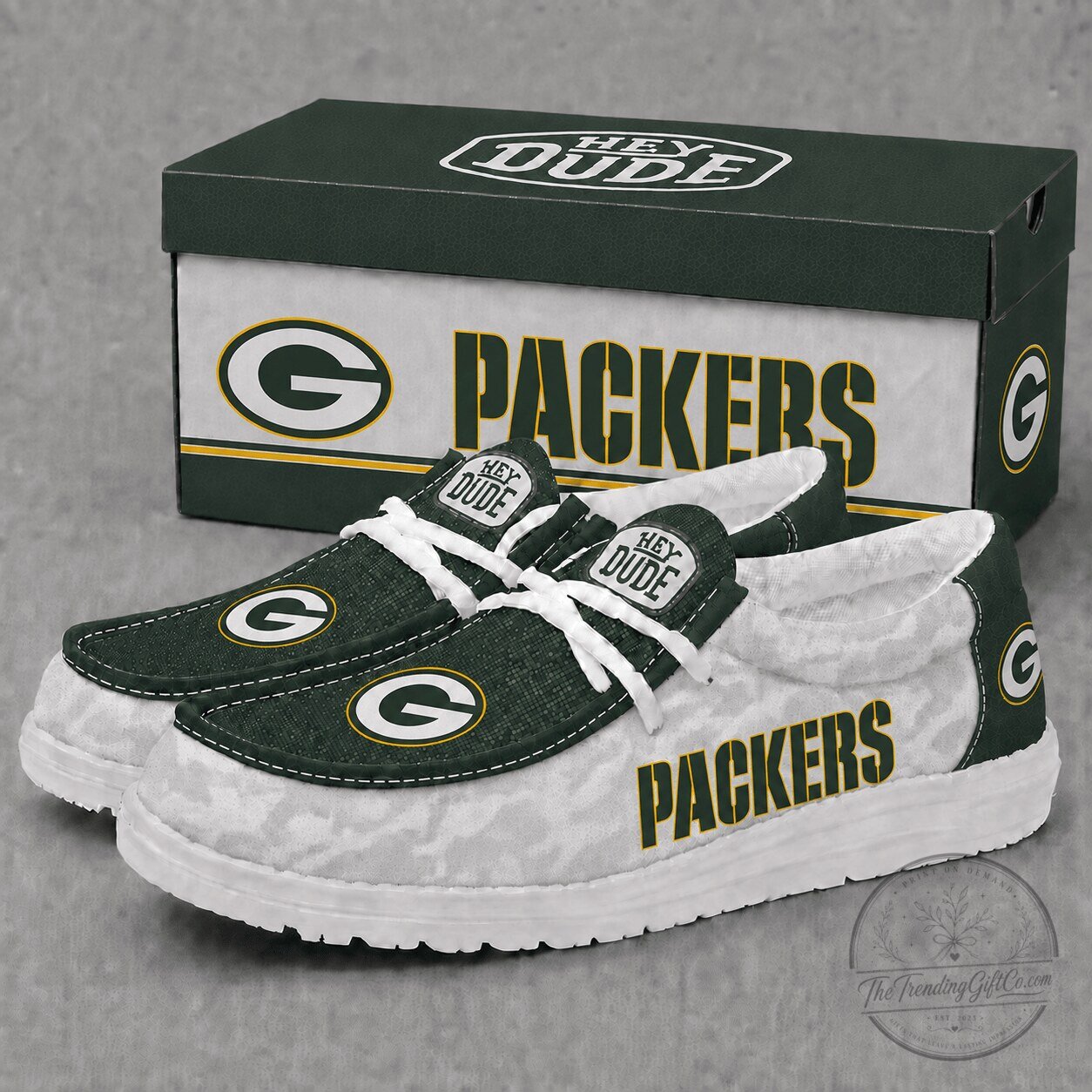 Green Bay Packers National Football League Team Logo Fan Shoes
