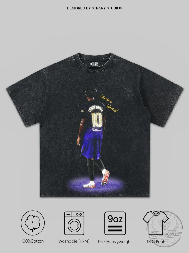Lamine Yamal FC Barcelona Soccer Player Graphic T-Shirt