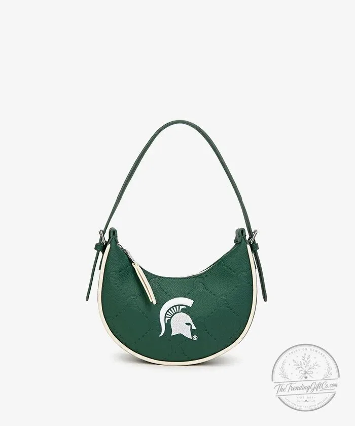 Michigan State Spartans NCAA Logo Women's Shoulder Bag
