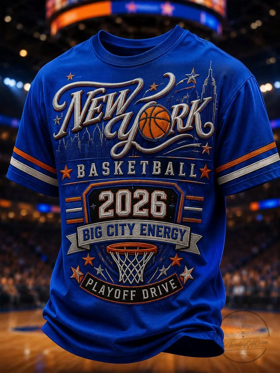 New York Basketball Fan Shirt 2026 Playoff Drive Big City Energy T-Shirt 1 New York Basketball Fan Shirt 2026 Playoff Drive Big City Energy T-Shirt
