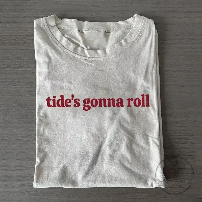 Alabama Crimson Tide's Gonna Roll Football Fan T-Shirt 1 Alabama Crimson Tide