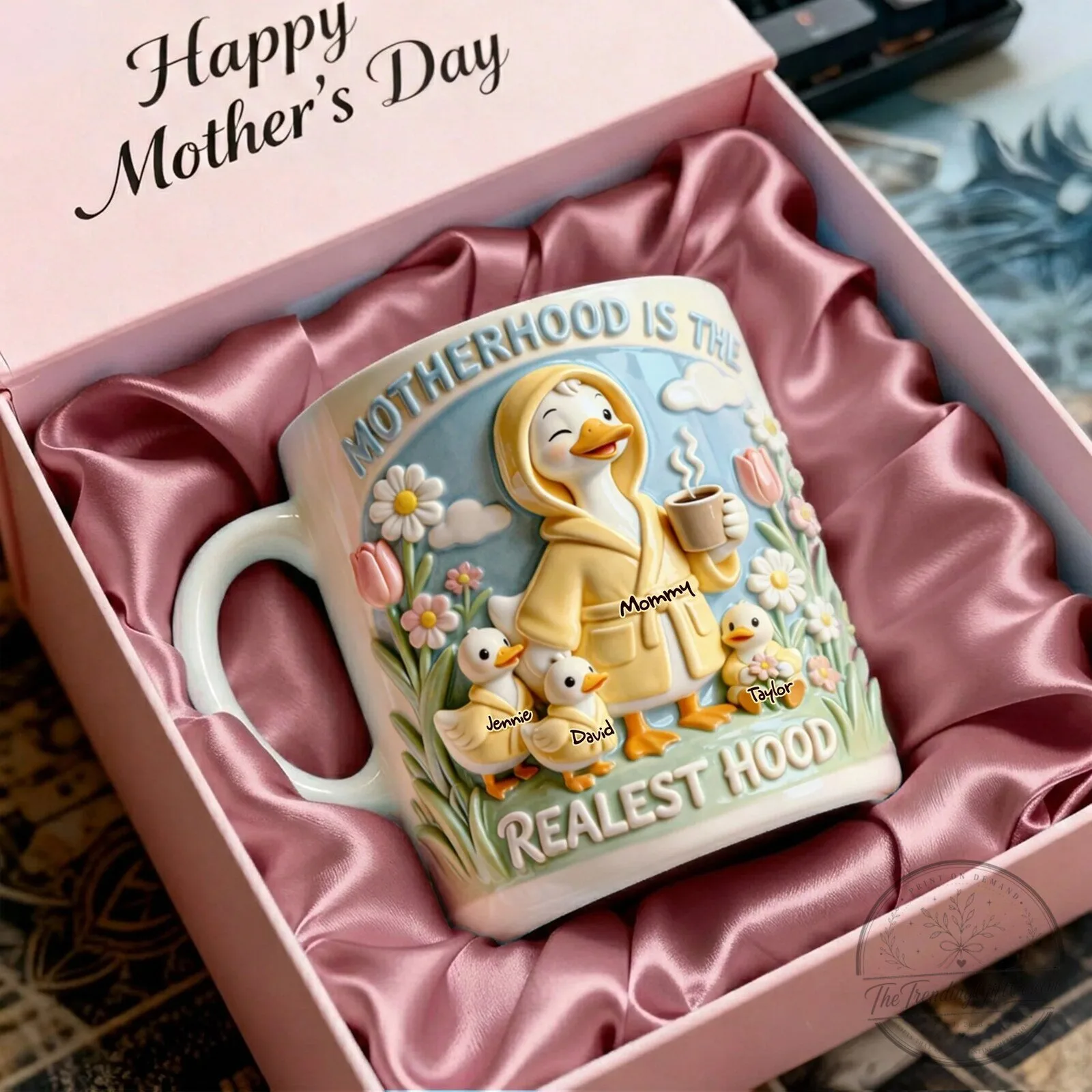 Personalized Motherhood Is The Realest Hood Goose And Goslings Coffee Mug 5 Personalized Motherhood Is The Realest Hood Goose And Goslings Coffee Mug