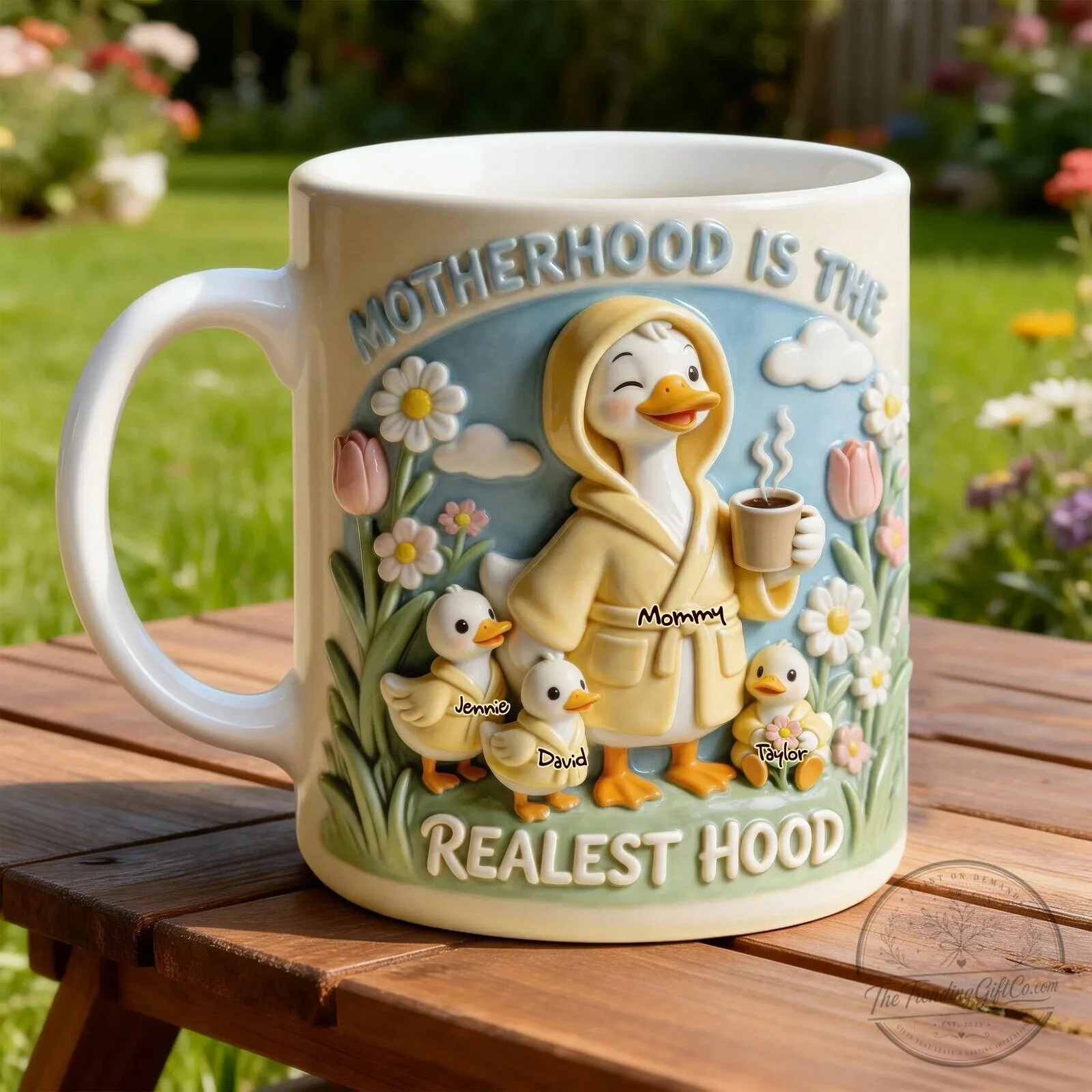 Personalized Motherhood Is The Realest Hood Goose And Goslings Coffee Mug 7 Personalized Motherhood Is The Realest Hood Goose And Goslings Coffee Mug