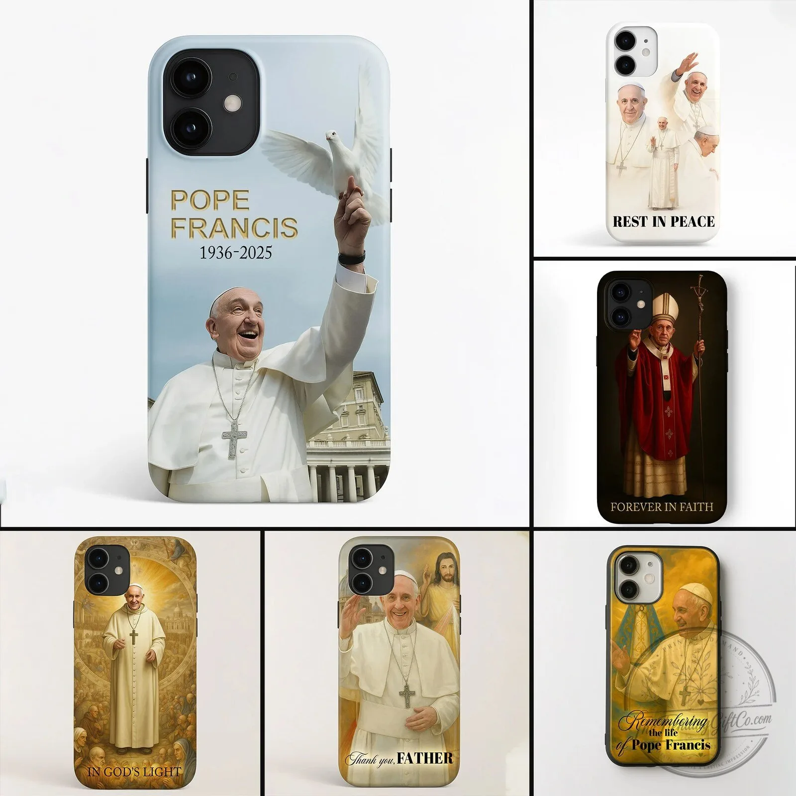 Pope Francis Catholic Church Leader Commemorative Phone Case