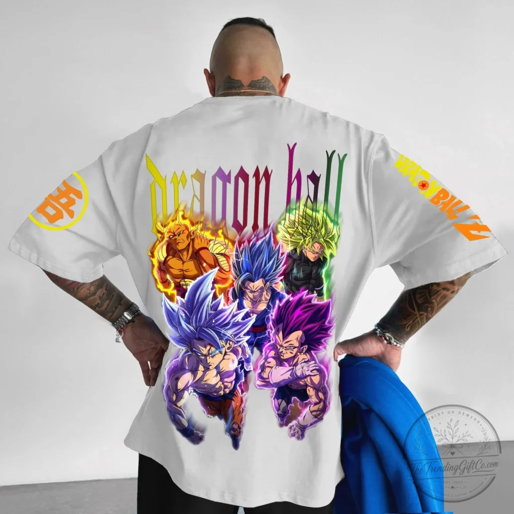 Dragon Ball Z Super Saiyan Goku Vegeta Anime Graphic T-Shirt 68 Dragon Ball Z Super Saiyan Goku Vegeta Anime Graphic T-Shirt