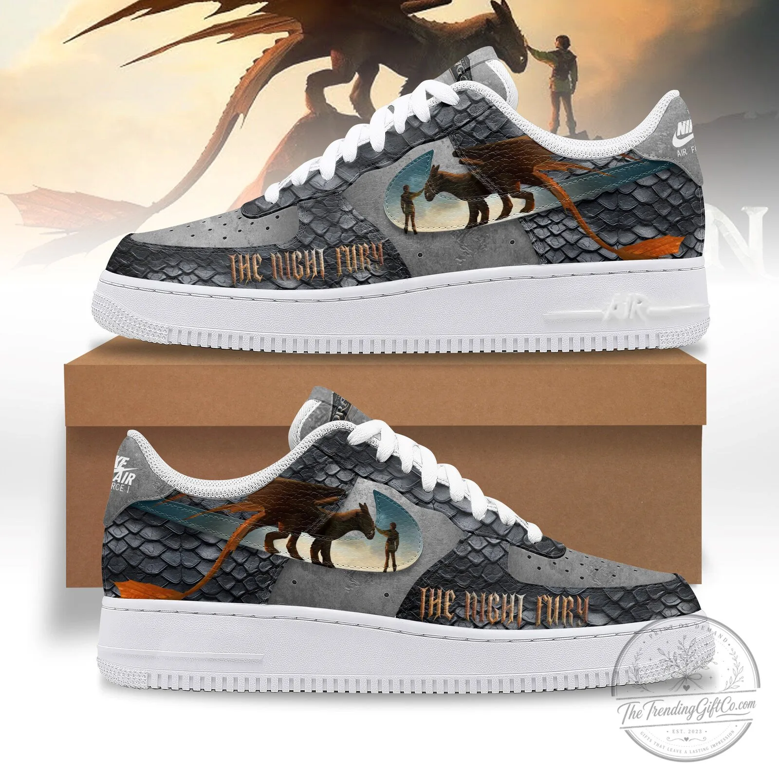 How To Train Your Dragon The Night Fury Toothless Sneakers