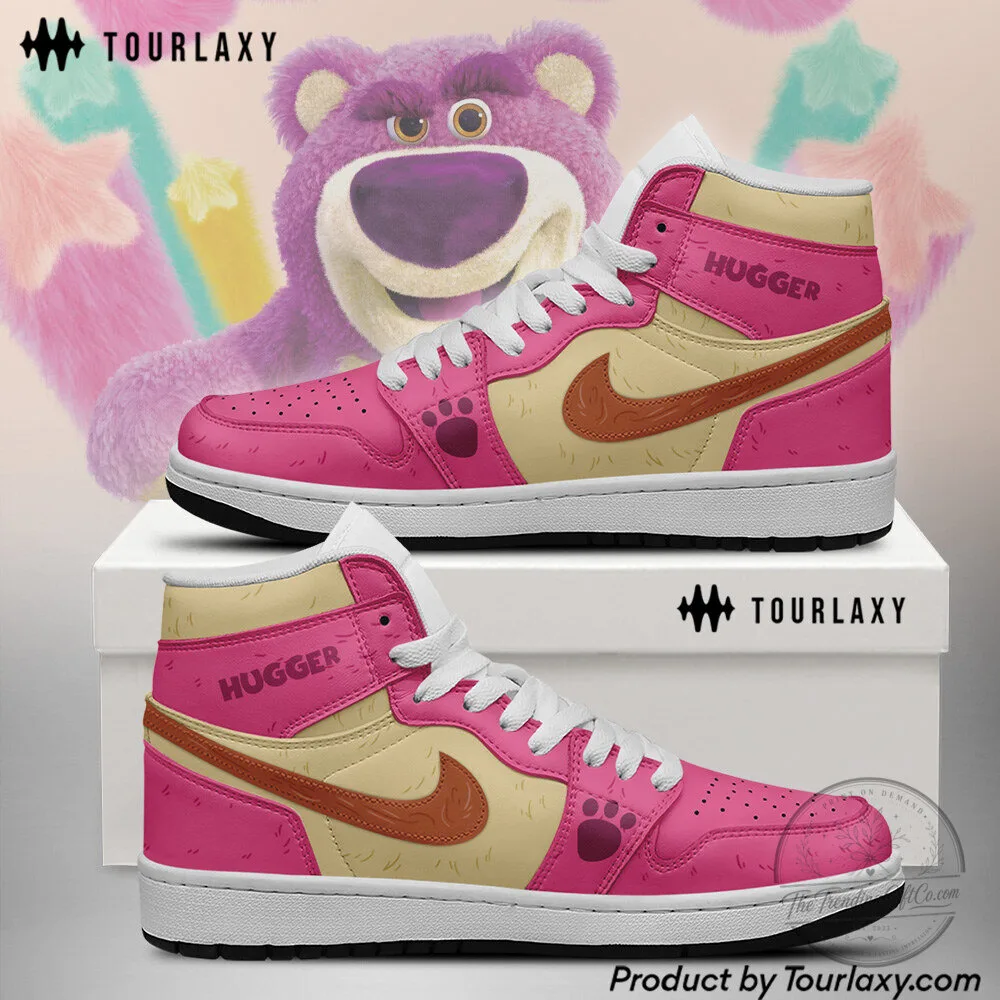 Lotso Hugger Bear Toy Story Character High-Top Sneakers 3 Lotso Hugger Bear Toy Story Character High-Top Sneakers