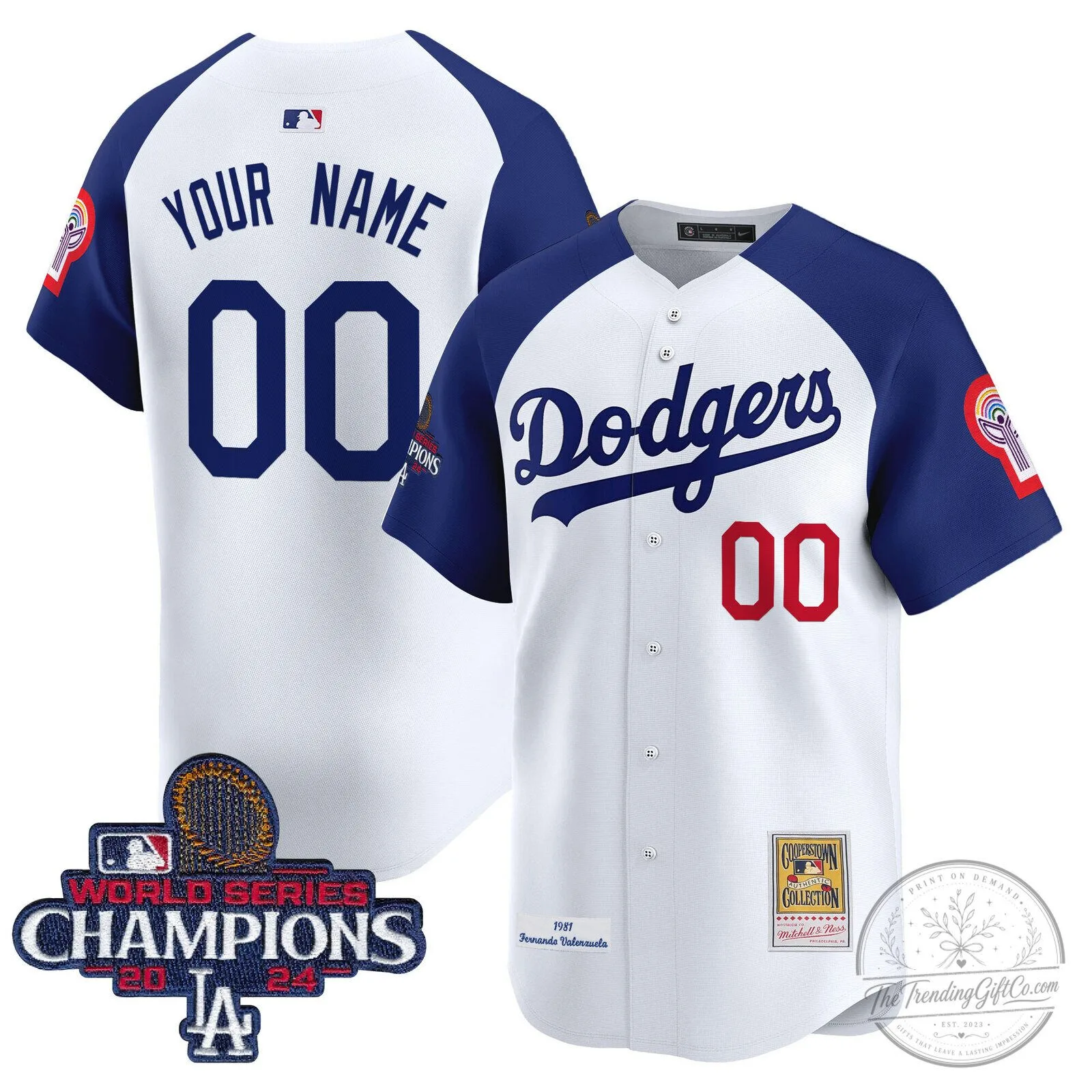 Dodgers Fernando Valenzuela 1981 Cooperstown Collection Baseball Jersey 8 Dodgers Fernando Valenzuela 1981 Cooperstown Collection Baseball Jersey