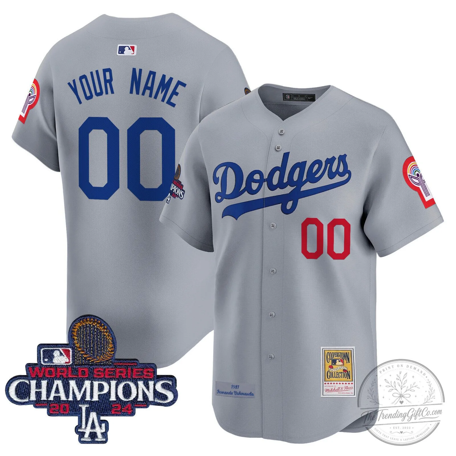 Dodgers Fernando Valenzuela 1981 Cooperstown Collection Baseball Jersey 9 Dodgers Fernando Valenzuela 1981 Cooperstown Collection Baseball Jersey