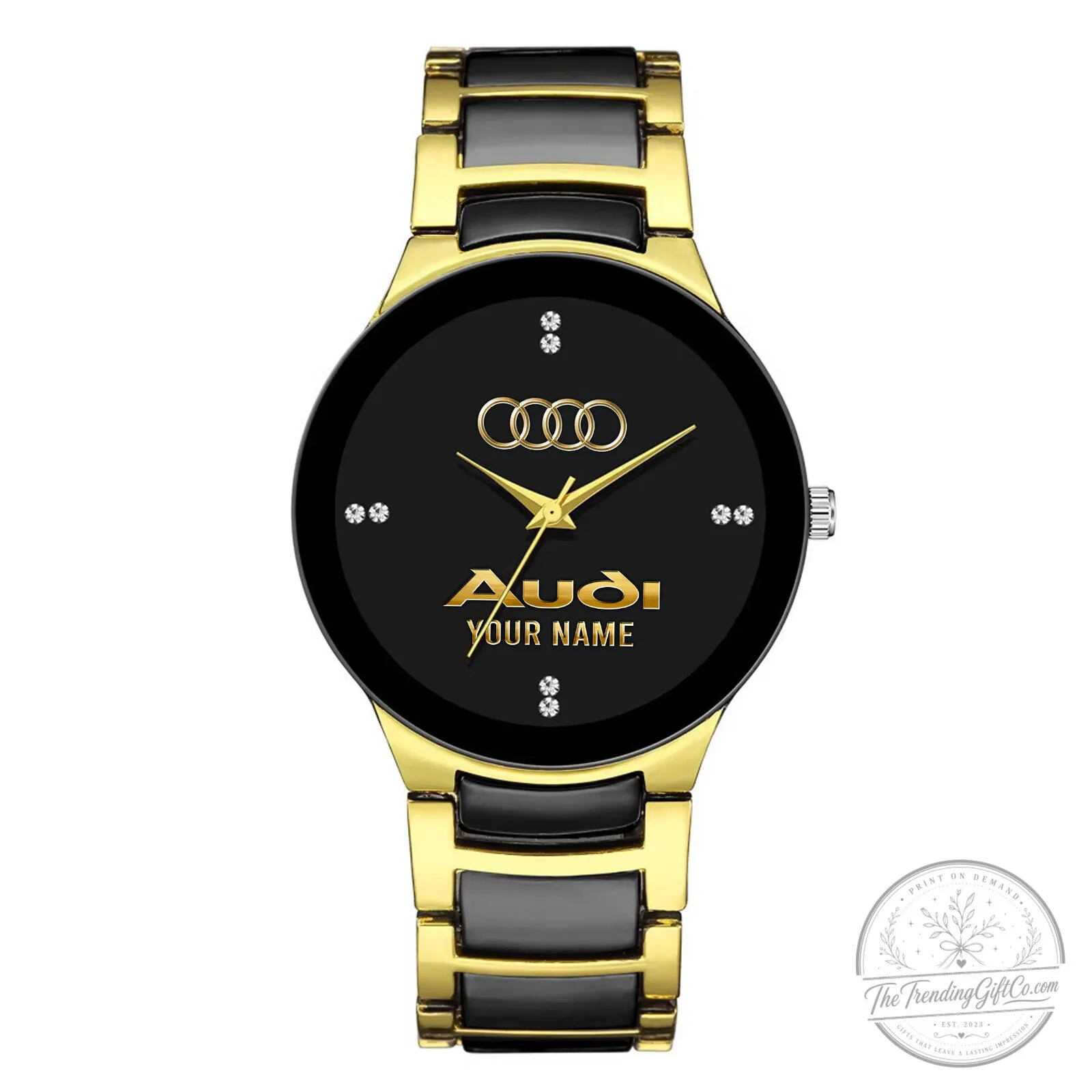 Audi Custom Name Couple Fashion Quartz Watch 12 Audi Custom Name Couple Fashion Quartz Watch