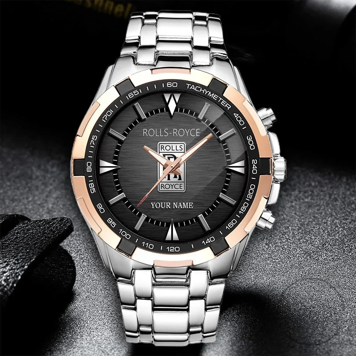 Elegant Fashion Design Watch by Rolls-Royce with Custom Name Option 9 Elegant Fashion Design Watch by Rolls-Royce with Custom Name Option