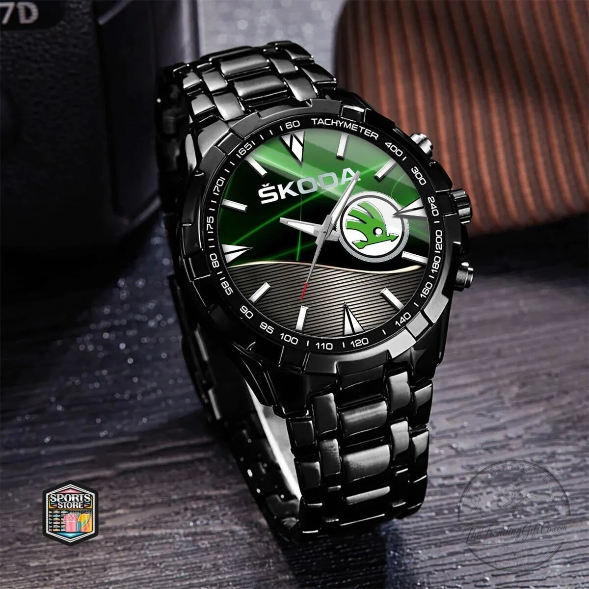 Skoda Elegant Fashion Design Stainless Steel Watch for Men and Women