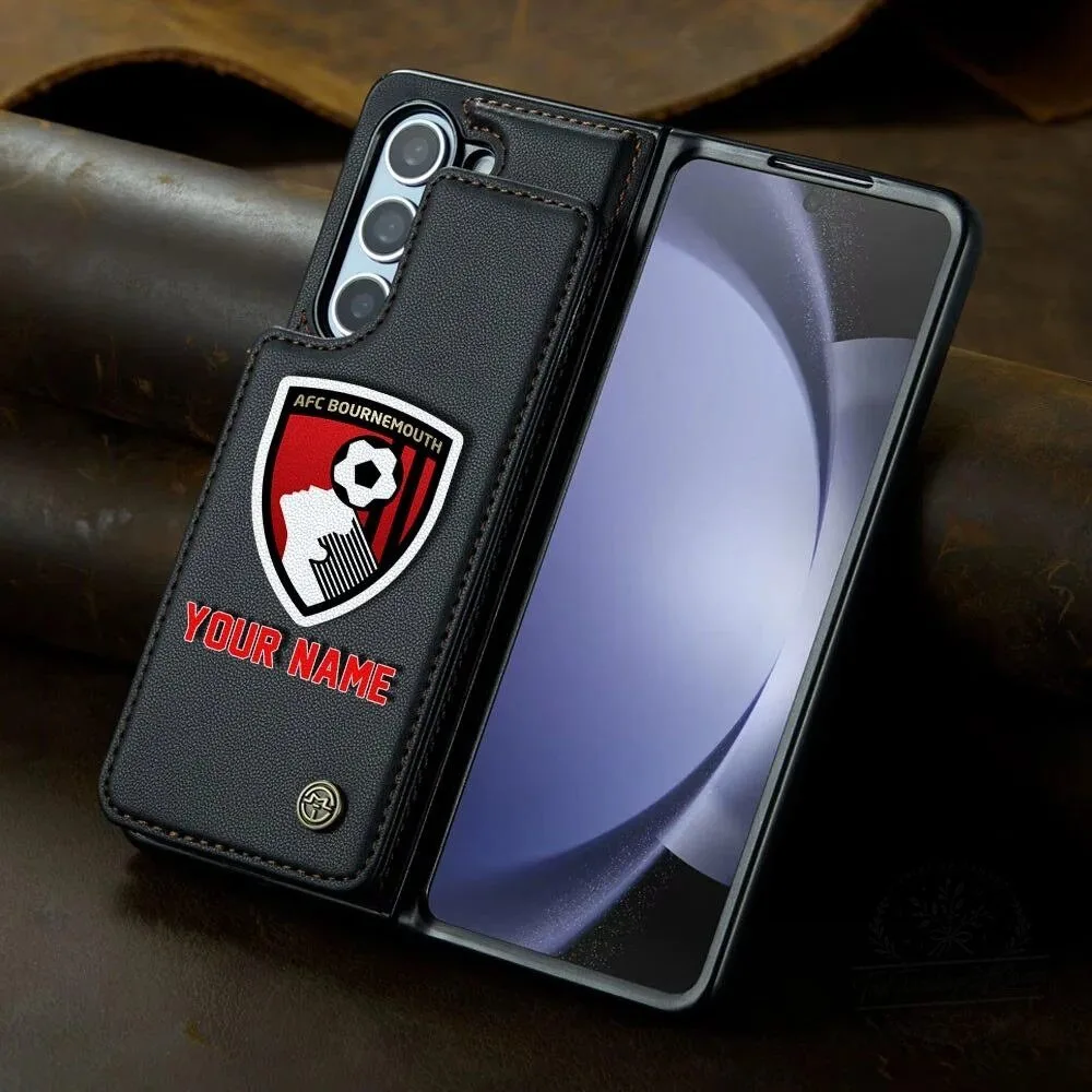 AFC Bournemouth Personalized Name Leather Flip Wallet Phone Case 15 AFC Bournemouth Personalized Name Leather Flip Wallet Phone Case