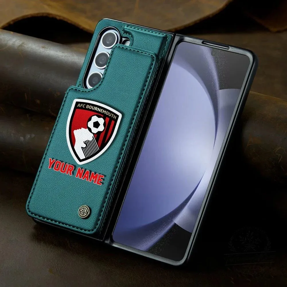 AFC Bournemouth Personalized Name Leather Flip Wallet Phone Case 16 AFC Bournemouth Personalized Name Leather Flip Wallet Phone Case