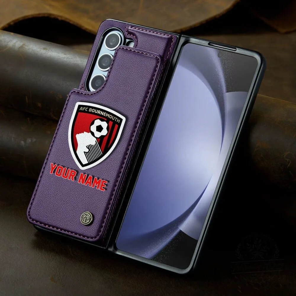 AFC Bournemouth Personalized Name Leather Flip Wallet Phone Case 18 AFC Bournemouth Personalized Name Leather Flip Wallet Phone Case