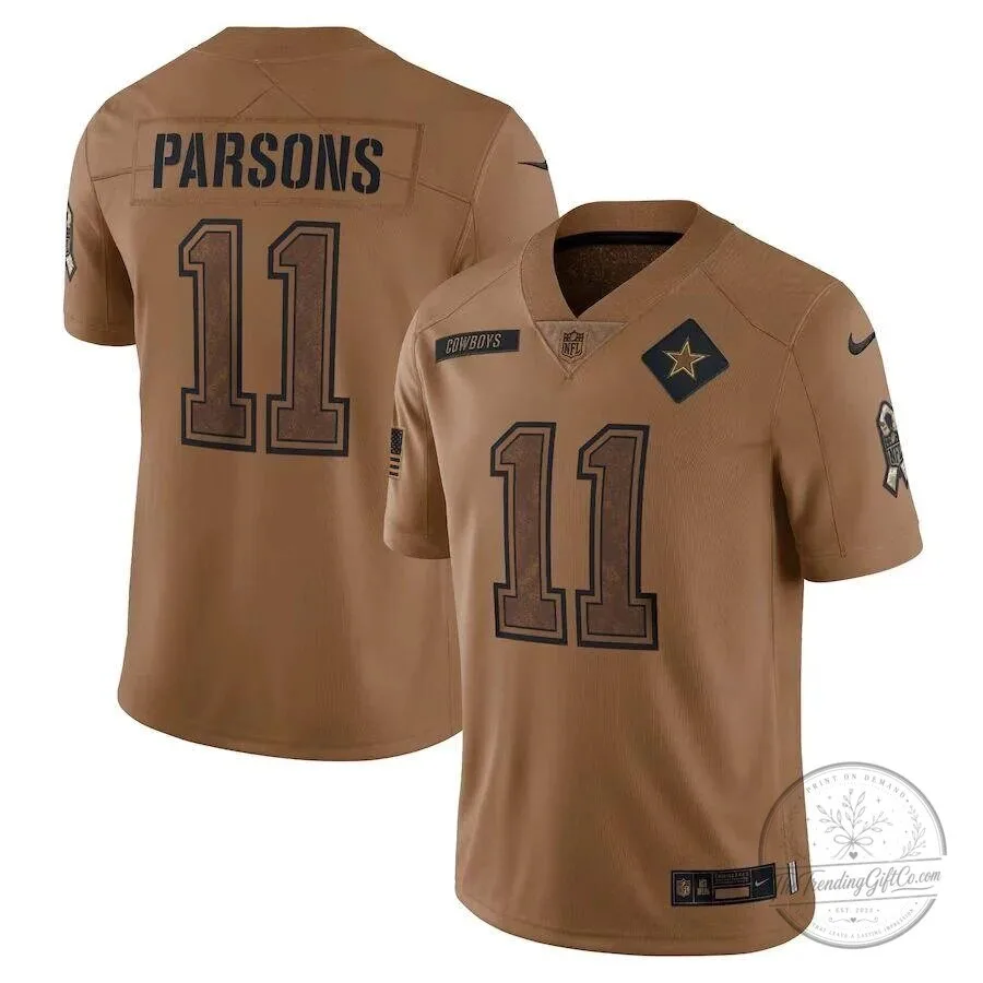 Micah Parsons Dallas Cowboys Salute to Service 2023 Football Jersey