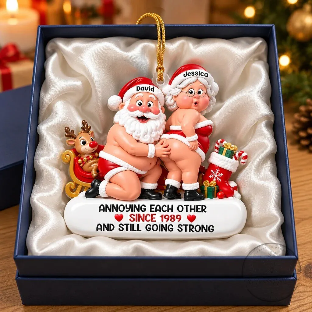 Funny Personalized Christmas Ornament Annoying Each Other Since 1989 7 Funny Personalized Christmas Ornament Annoying Each Other Since 1989