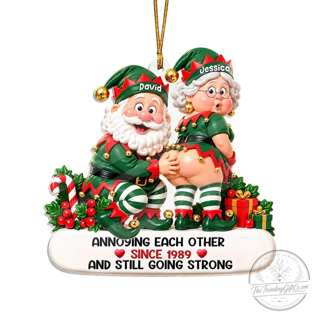 Funny Personalized Christmas Ornament Annoying Each Other Since 1989 10 Funny Personalized Christmas Ornament Annoying Each Other Since 1989