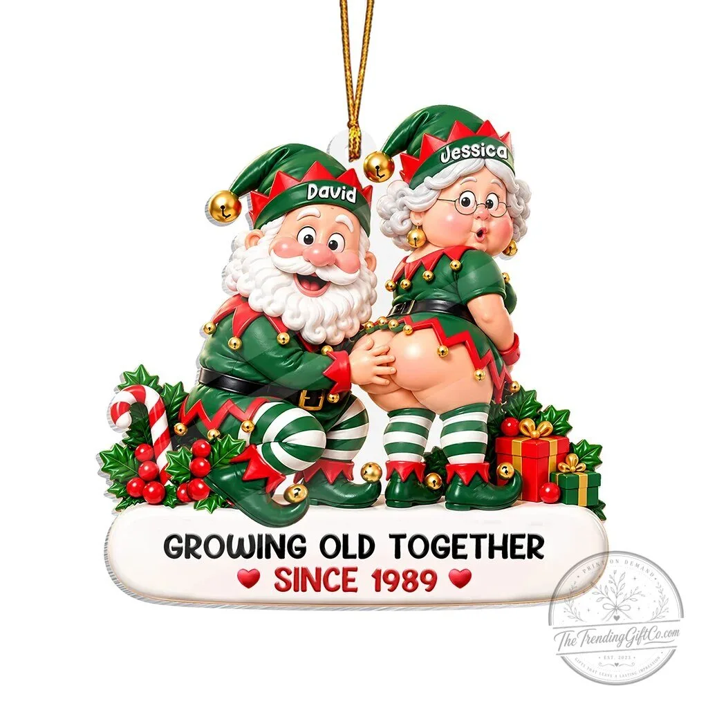 Funny Personalized Christmas Ornament Annoying Each Other Since 1989 11 Funny Personalized Christmas Ornament Annoying Each Other Since 1989