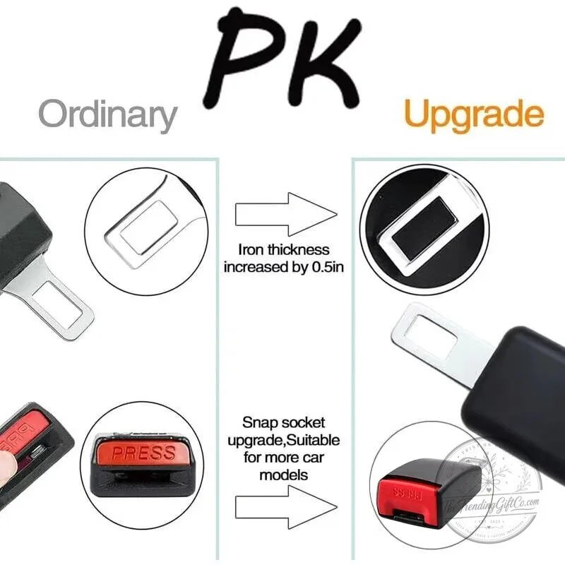 Car Seat Belt Buckle Extender Clip for Secure Fastening and Added Length 6 Car Seat Belt Buckle Extender Clip for Secure Fastening and Added Length