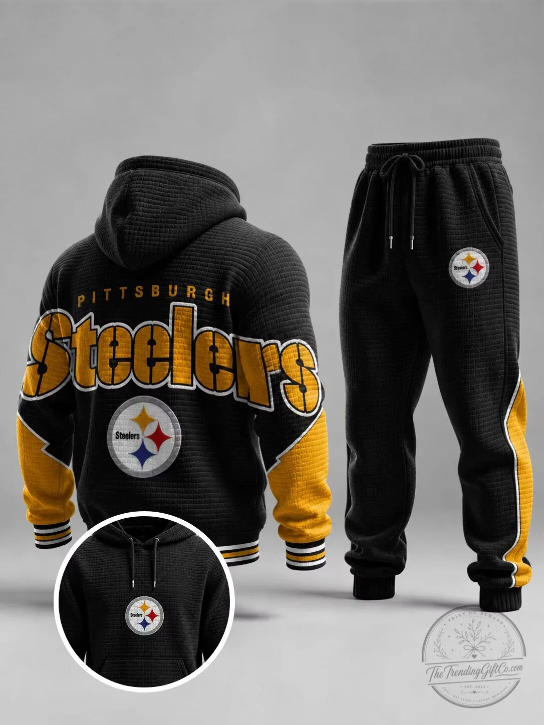 Pittsburgh Steelers Football Team Logo Hoodie 1 Pittsburgh Steelers Football Team Logo Hoodie