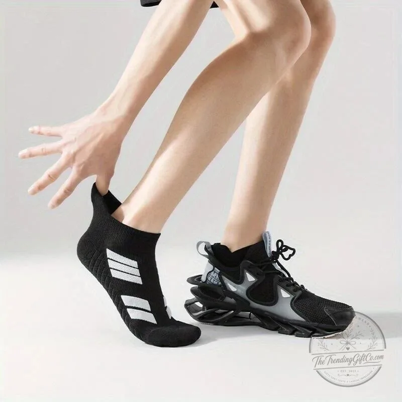 Unisex Low-Cut No-Show Sports Socks with Ankle Protection 12 Unisex Low-Cut No-Show Sports Socks with Ankle Protection