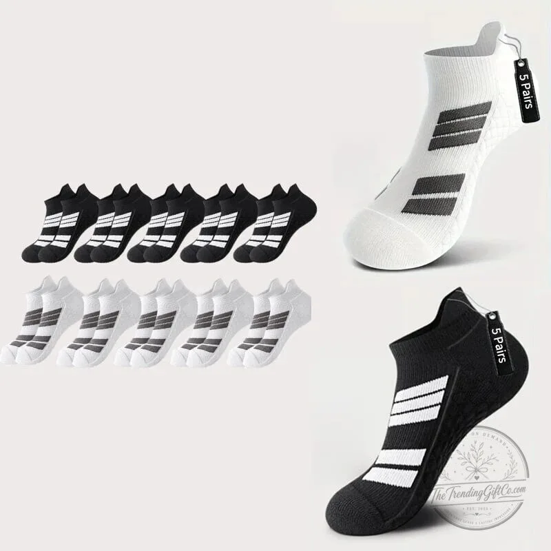 Unisex Low-Cut No-Show Sports Socks with Ankle Protection 15 Unisex Low-Cut No-Show Sports Socks with Ankle Protection