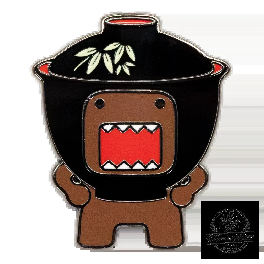 Domo-kun Whatever Makes You Happy Mystery Box Enamel Pin Set 6 Domo-kun Whatever Makes You Happy Mystery Box Enamel Pin Set