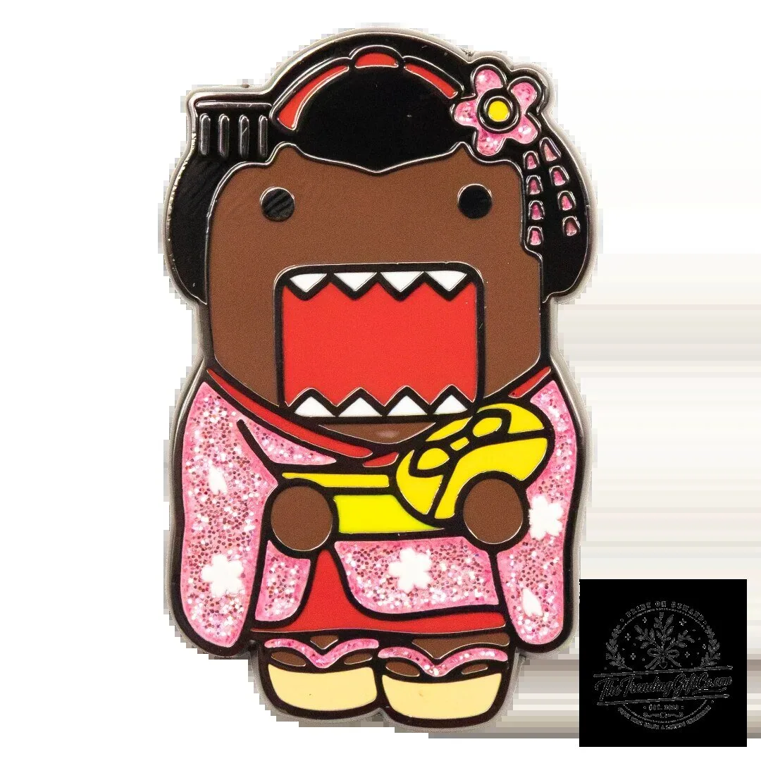 Domo-kun Whatever Makes You Happy Mystery Box Enamel Pin Set 7 Domo-kun Whatever Makes You Happy Mystery Box Enamel Pin Set