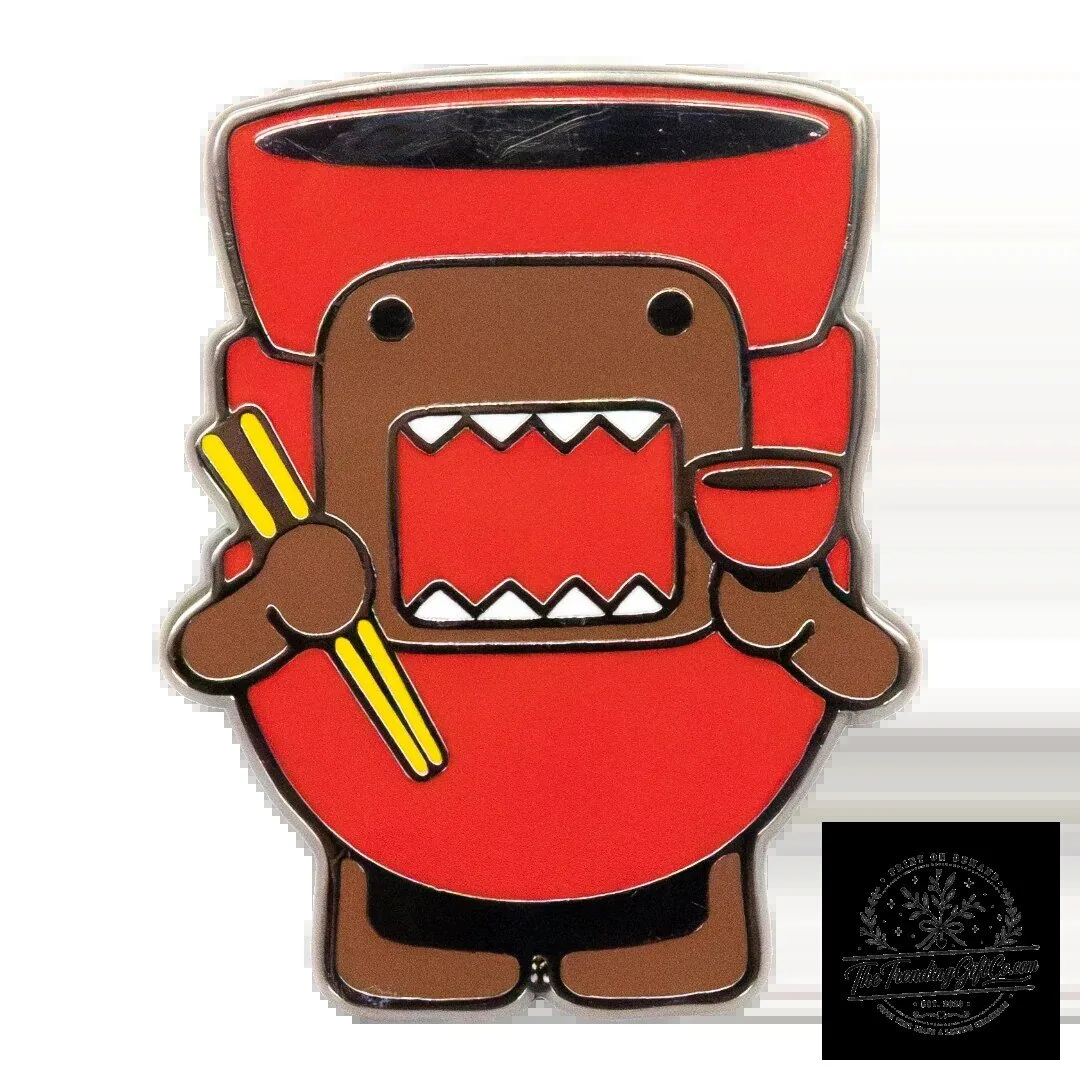 Domo-kun Whatever Makes You Happy Mystery Box Enamel Pin Set 8 Domo-kun Whatever Makes You Happy Mystery Box Enamel Pin Set