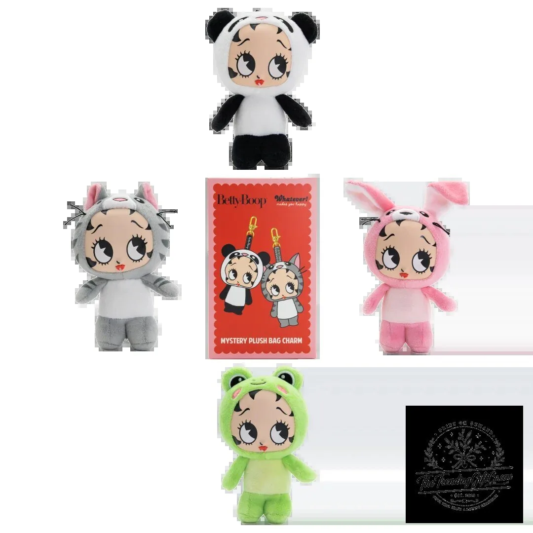 Betty Boop Whatever! Mystery Plush Bag Charm Collectible Keychain 14 Betty Boop Whatever! Mystery Plush Bag Charm Collectible Keychain