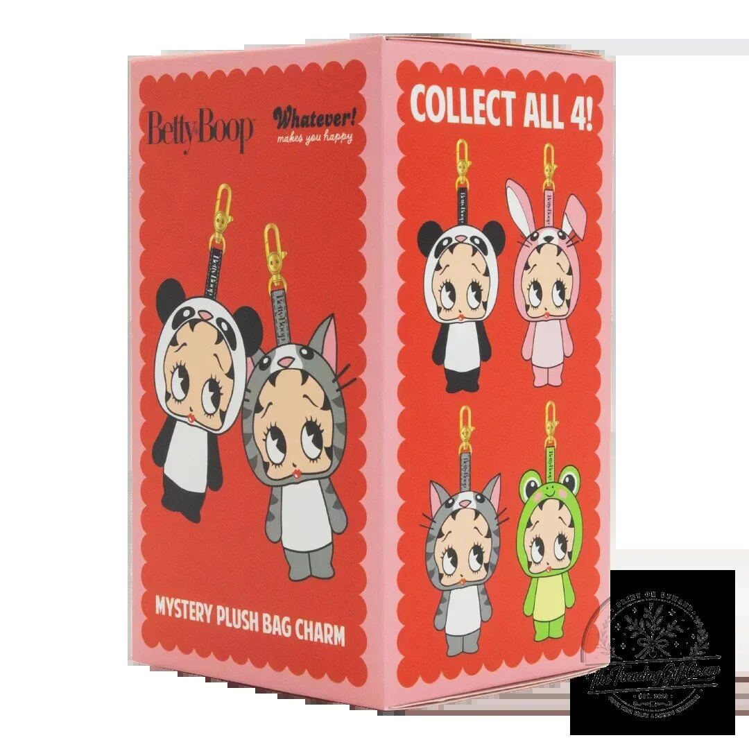 Betty Boop Whatever! Mystery Plush Bag Charm Collectible Keychain 16 Betty Boop Whatever! Mystery Plush Bag Charm Collectible Keychain