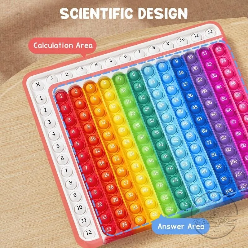 Educational Math Fidget Toy Set with Flash Cards for Kids Learning 9 Educational Math Fidget Toy Set with Flash Cards for Kids Learning