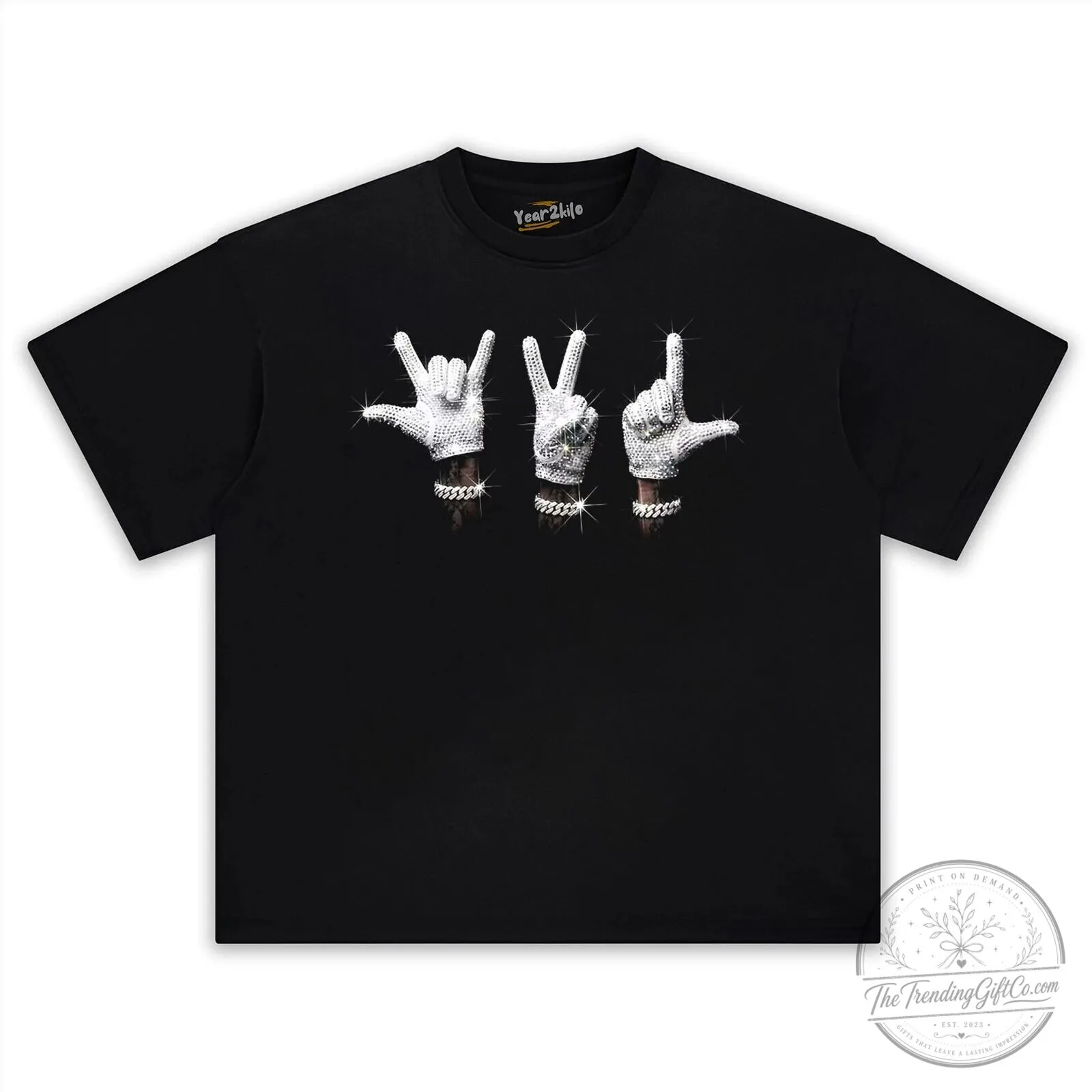 Drake Certified Lover Boy Album Cover Diamond Hands T-Shirt 7 Drake Certified Lover Boy Album Cover Diamond Hands T-Shirt