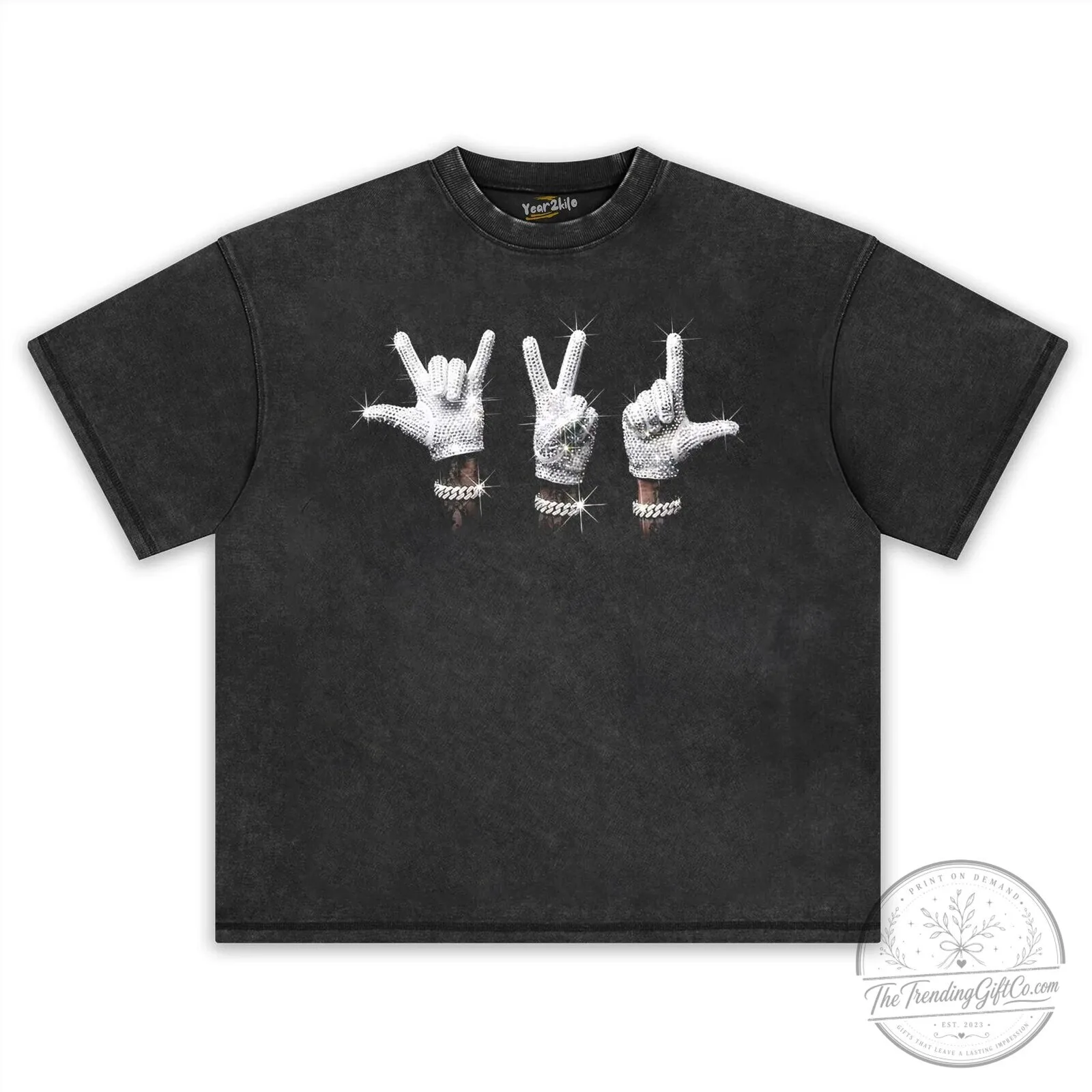 Drake Certified Lover Boy Album Cover Diamond Hands T-Shirt 8 Drake Certified Lover Boy Album Cover Diamond Hands T-Shirt