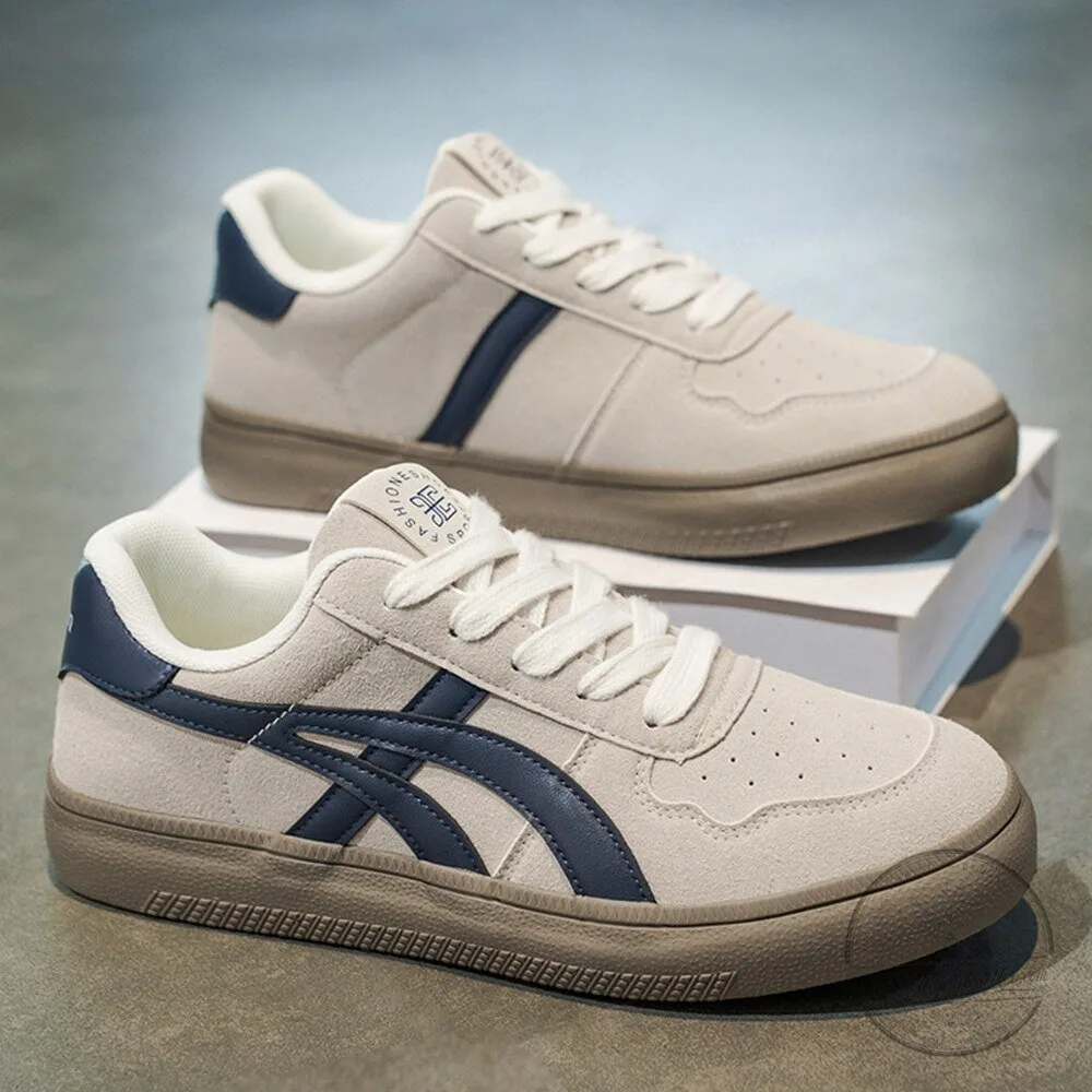 Stylish Beige Suede Casual Sneakers for Men and Women 1 Stylish Beige Suede Casual Sneakers for Men and Women