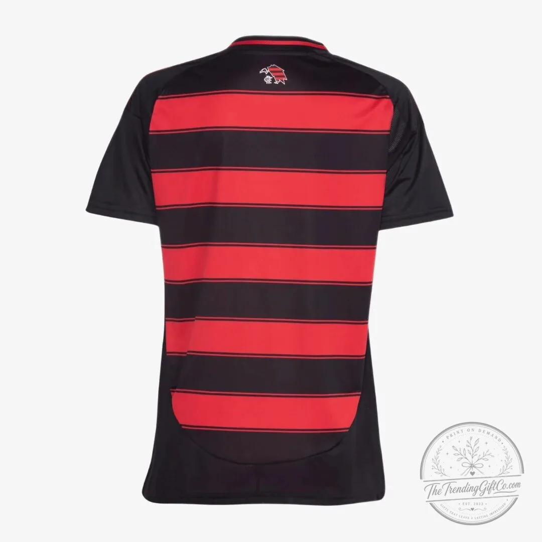 Flamengo Home 2025-2026 Women's Football Jersey 8 Flamengo Home 2025-2026 Women